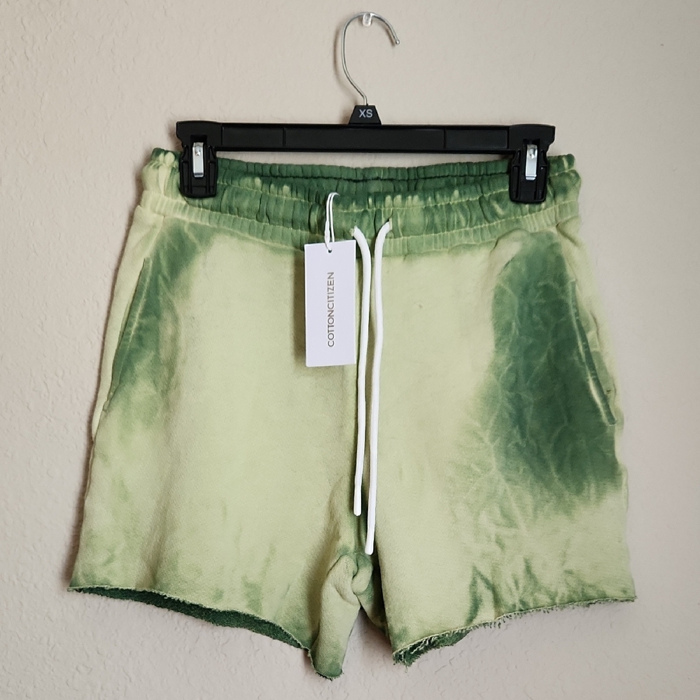Cotton Citizen Green Shorts